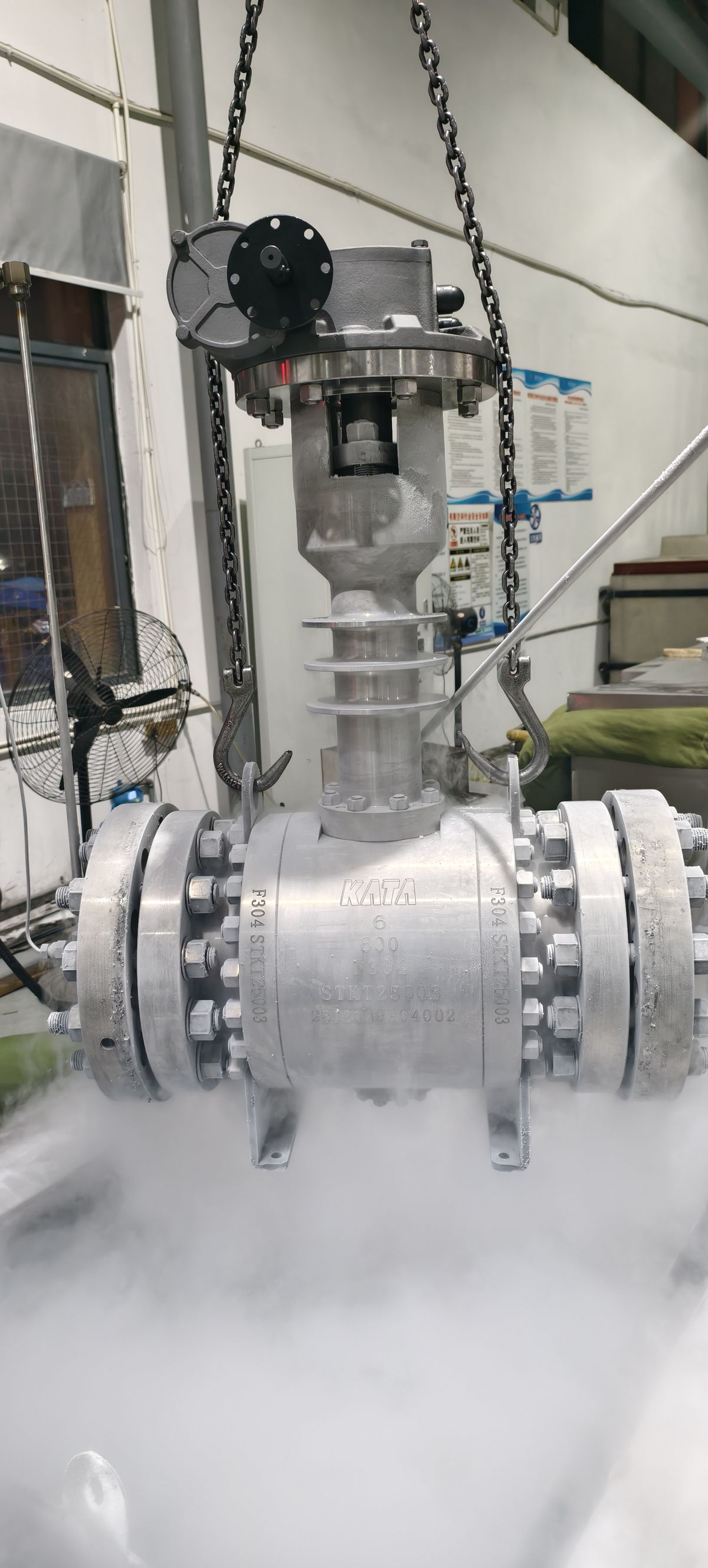 Valve kriogenik — detail