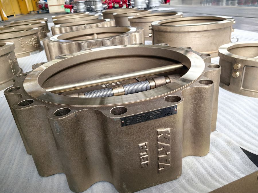 Dual-plate check valve