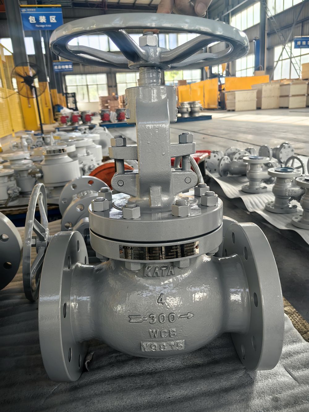Globe valve KATA — detail 1