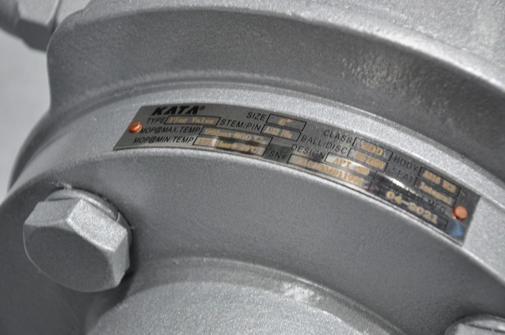 Plug valve KATA — detail 4